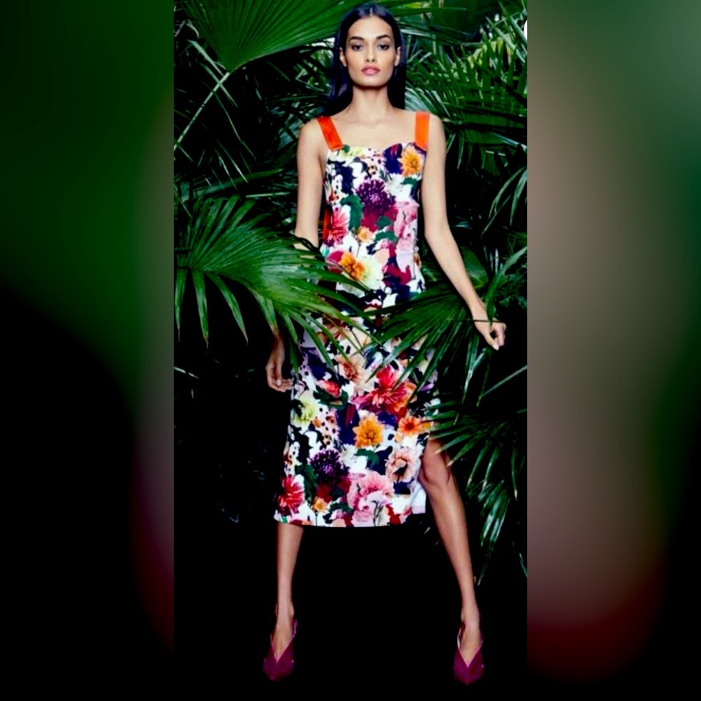 Cushnie Et Ochs midi dress, womens 0, like new!